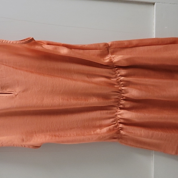 Ricki's women's sleevless orange dress shirt - Picture 7 of 8